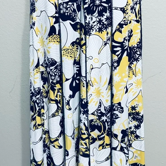 Sami & Jo Yellow and Black Floral Maxi Dress (S) - Picture 3 of 5